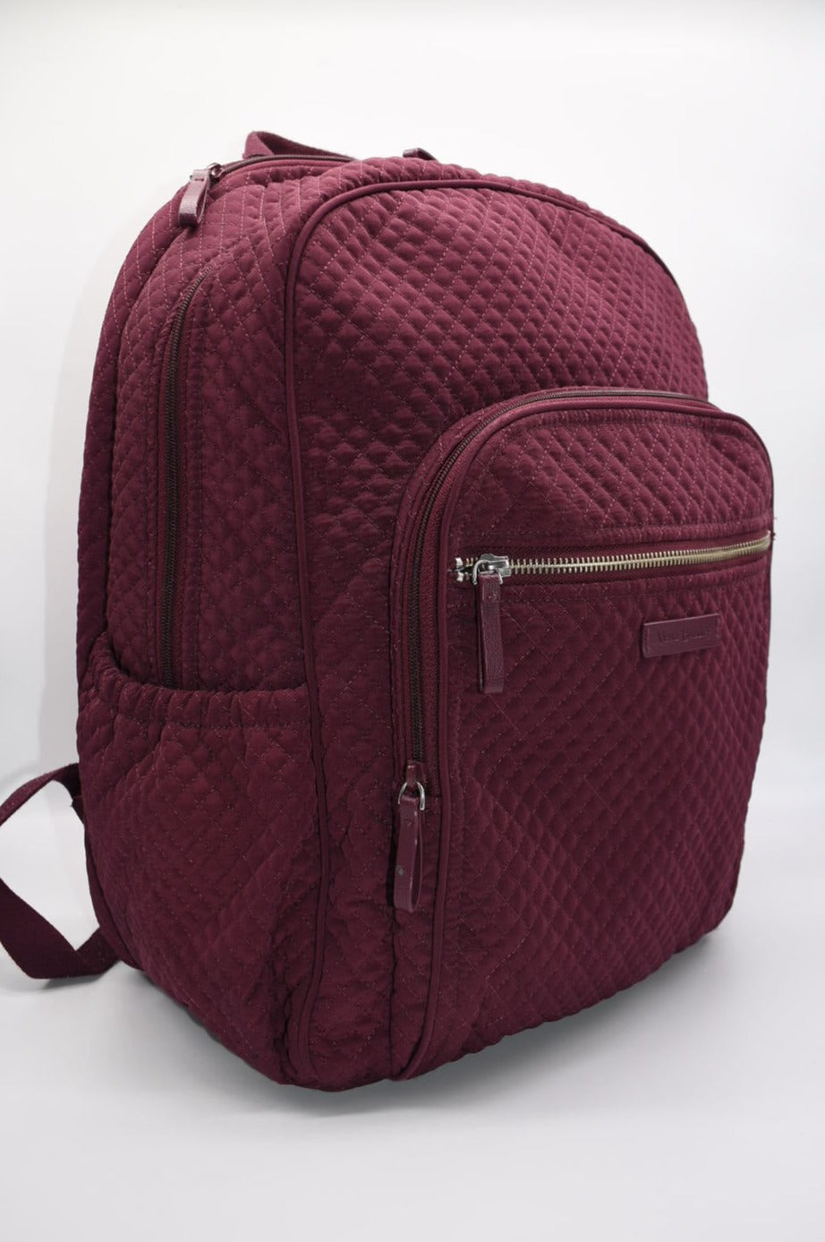 Vera Bradley Microfiber Campus Backpack in "Mulled Wine"