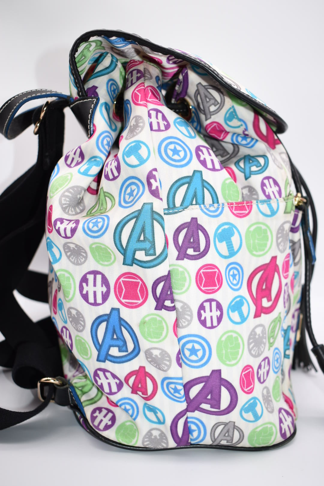 Dooney & Bourke Avengers Icons Drawstring Backpack