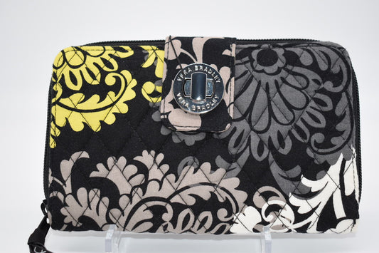 Vera Bradley Turnlock Wallet in "Baroque" Pattern