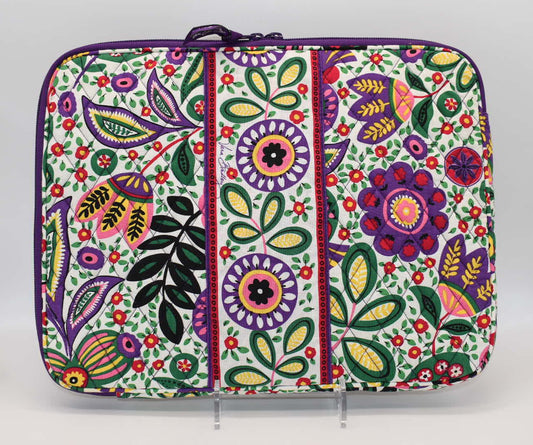 Vera Bradley 17" Laptop Sleeve in "Viva la Vera" Pattern