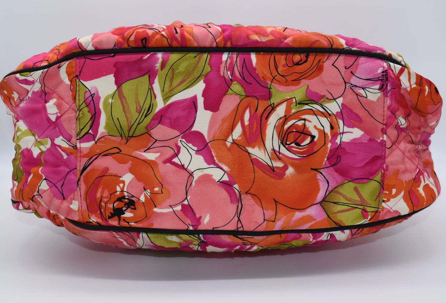 Vera Bradley Quilted Hobo Handbag & Headband in "Vivian Rose"Pattern