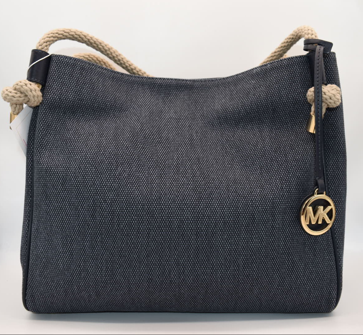 Michael Kors Isla Large Canvas Tote Bag