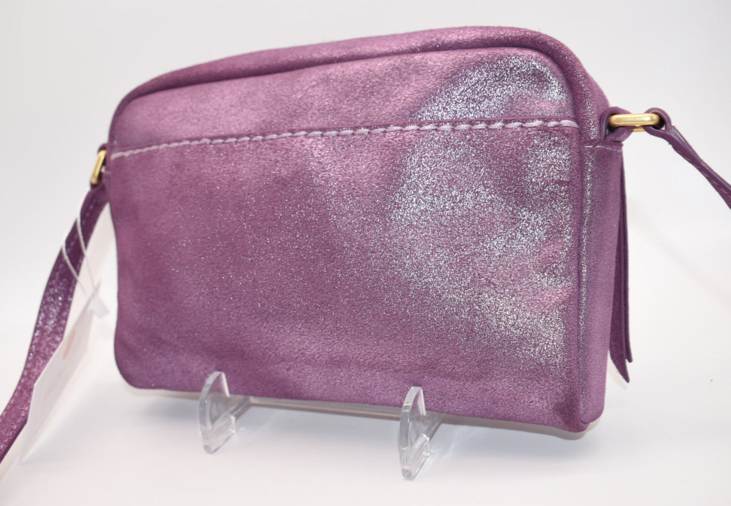 Vera Bradley Mallory RFID Petite Crossbody Bag in Lilac Shimmer