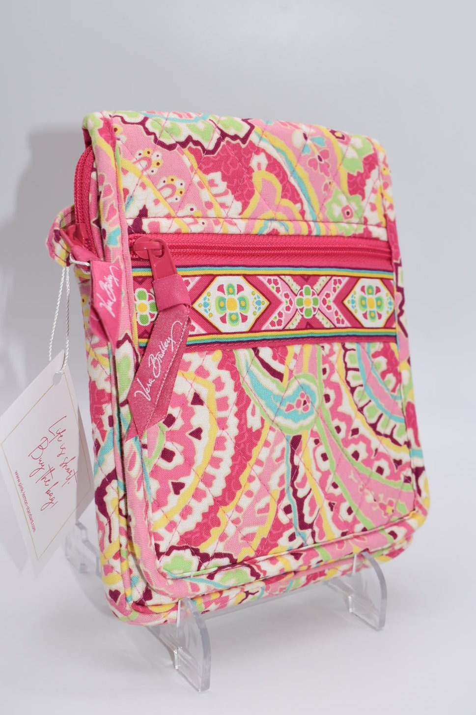 Vera Bradley Mini Hipster Crossbody Bag in "Capri Melon" Pattern