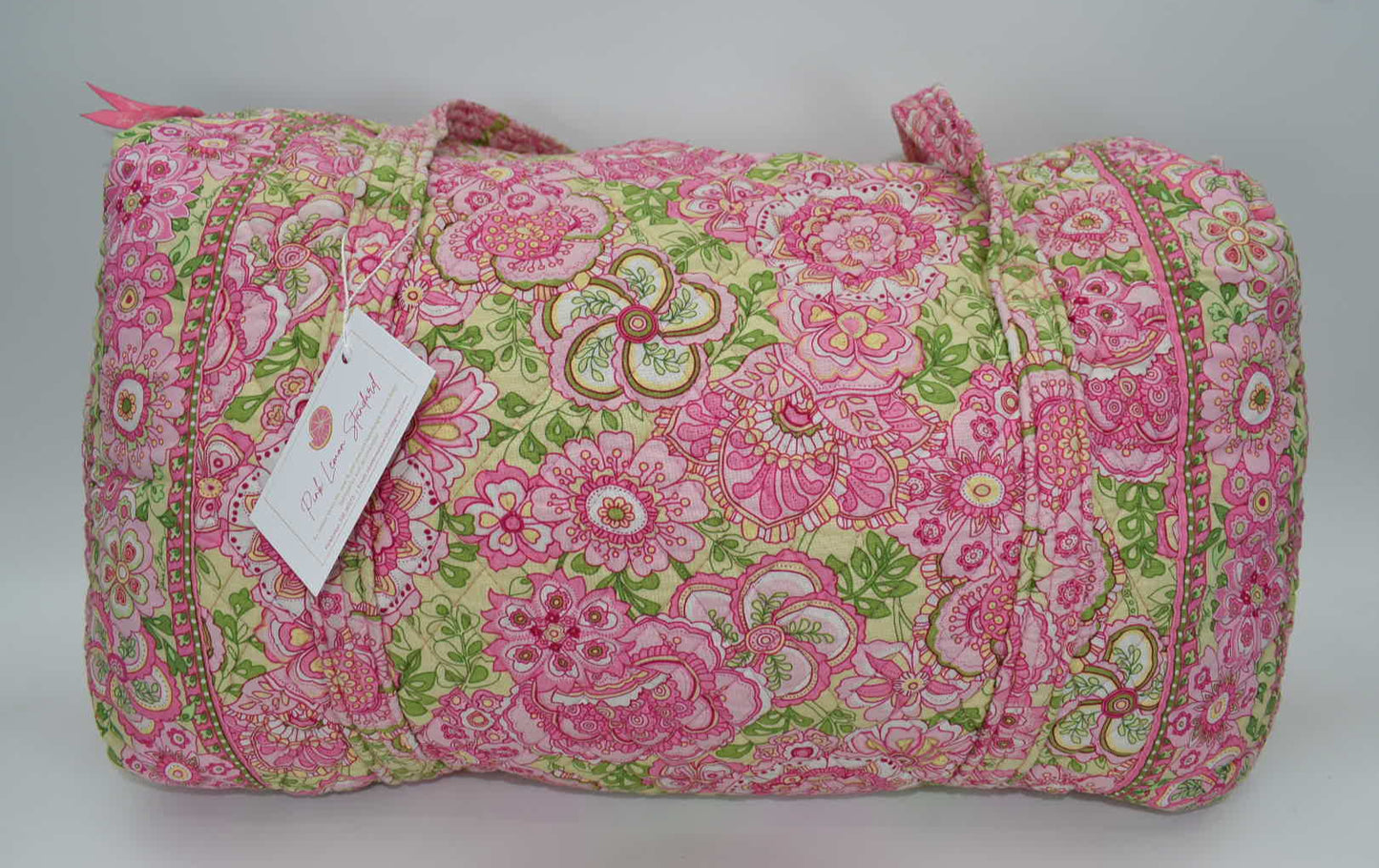 Vera Bradley Large Duffel Bag in "Petal Pink" Pattern