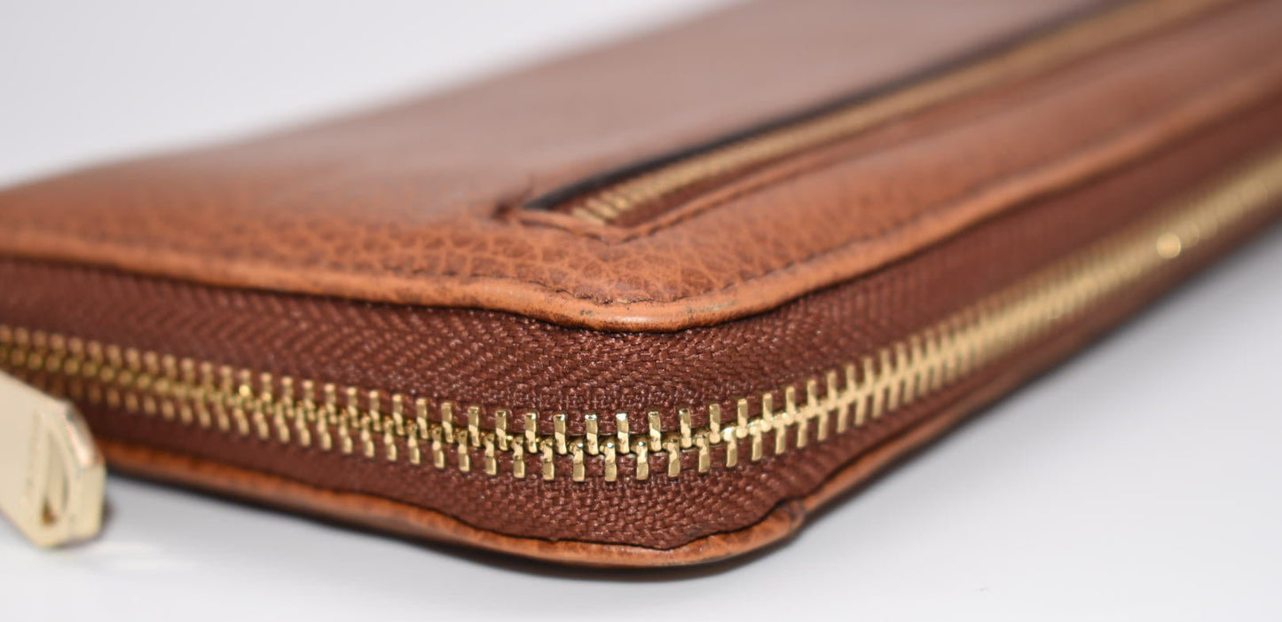 Brahmin Suri Wallet in Cognac Newbury