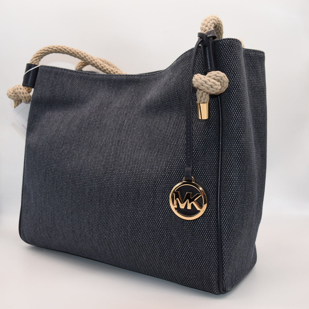 Michael Kors Isla Large Canvas Tote Bag