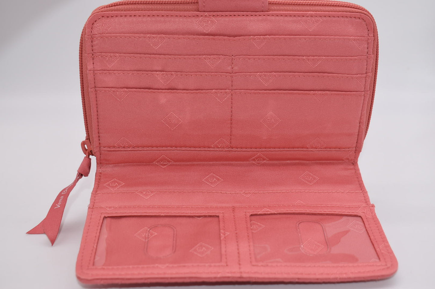 Vera Bradley RFID Turnlock Wallet in Terra Cotta Rose