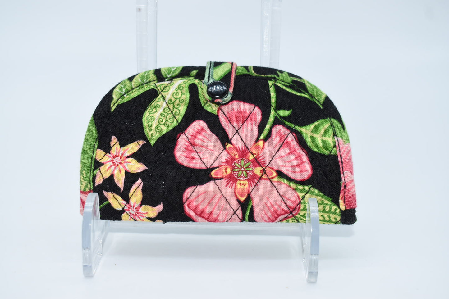 Vera Bradley Mini Jewelry Roll Pouch in "Botanica" Pattern