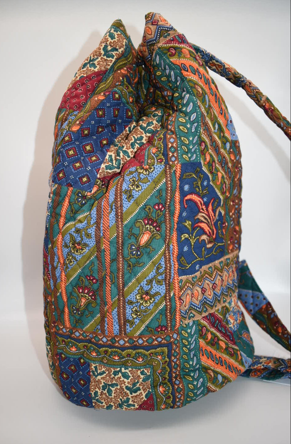 Vintage Vera Bradley Large Sling Bag in "Medley -1994" Pattern