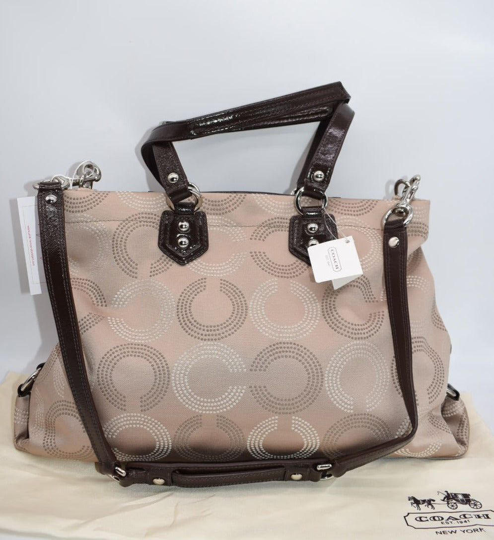 Coach ashley store tote bag