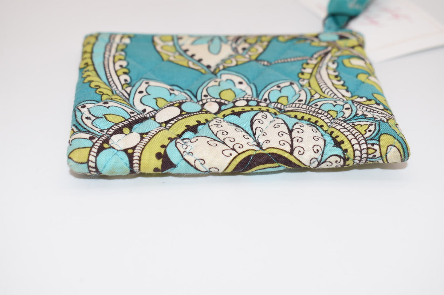 Vera Bradley Zip Coin Pouch in "Peacock" Pattern