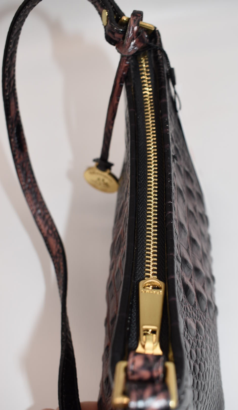 Brahmin Lorelei Shoulder Bag in Dark Brown Cocoa Melbourne