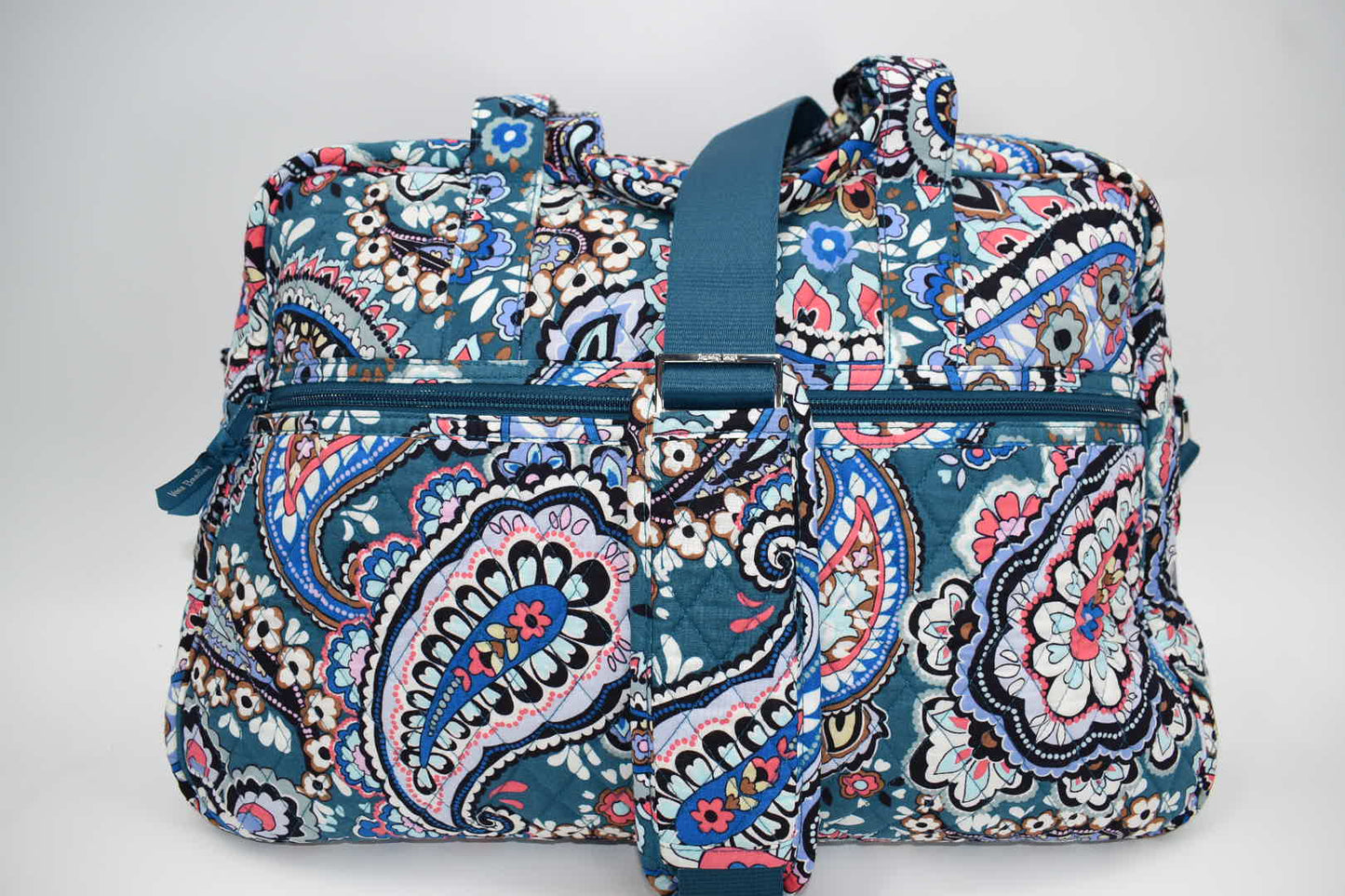 Vera Bradley Medium Traveler Bag in "Haymarket Paisley Jewel" Pattern