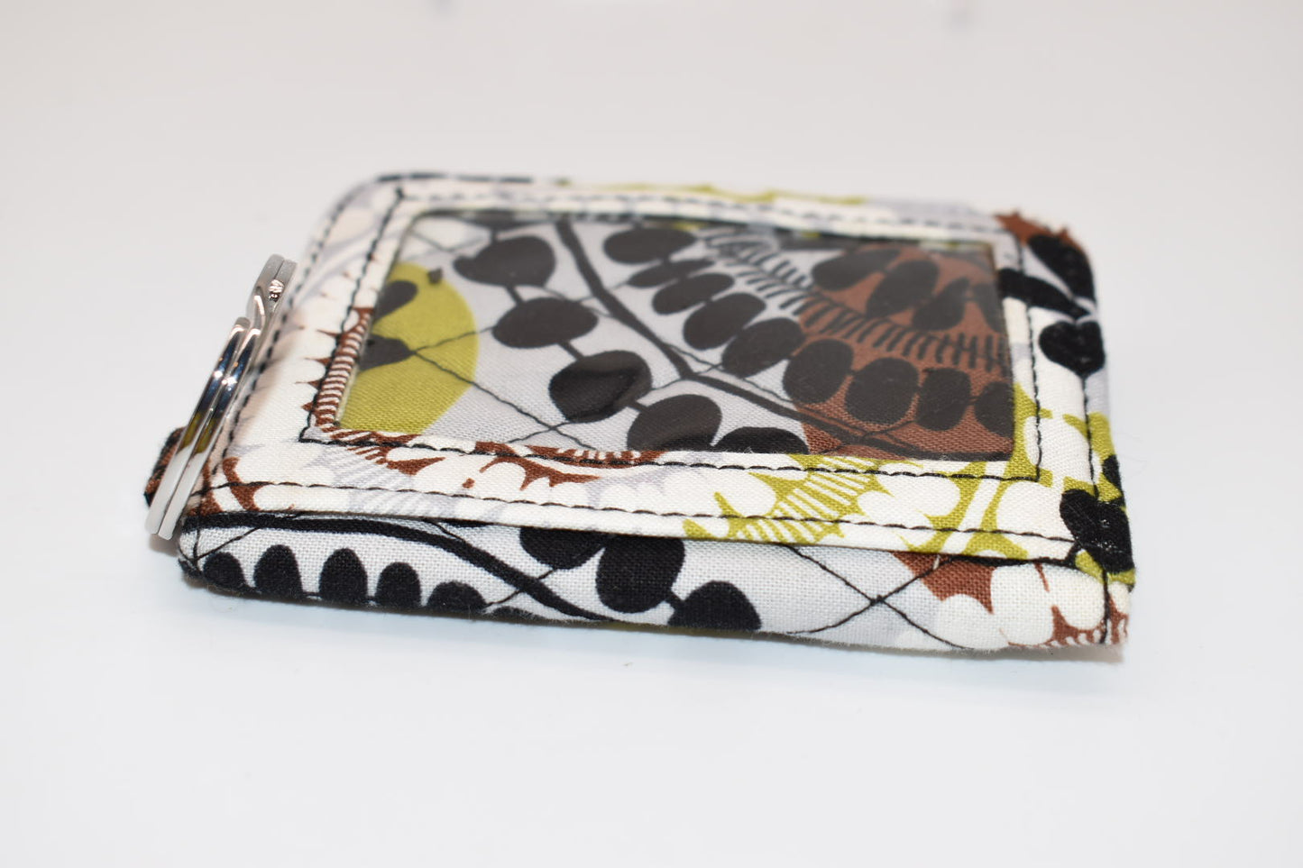 Vera Bradley Campus Double ID Wallet in "Cocoa Moss" Pattern