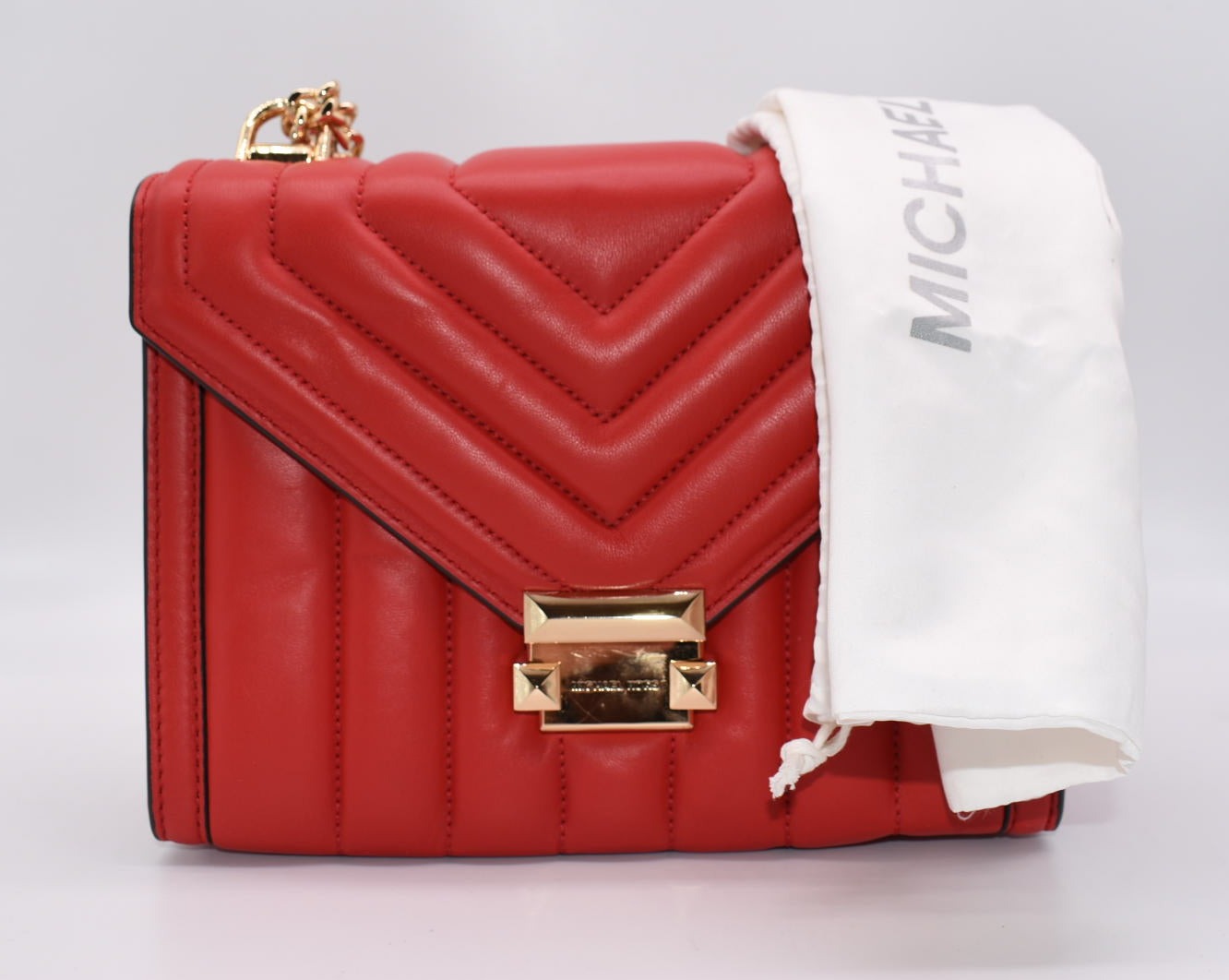 Michael Kors Whitney Large Quilted Leather Convertible Shoulder Bag