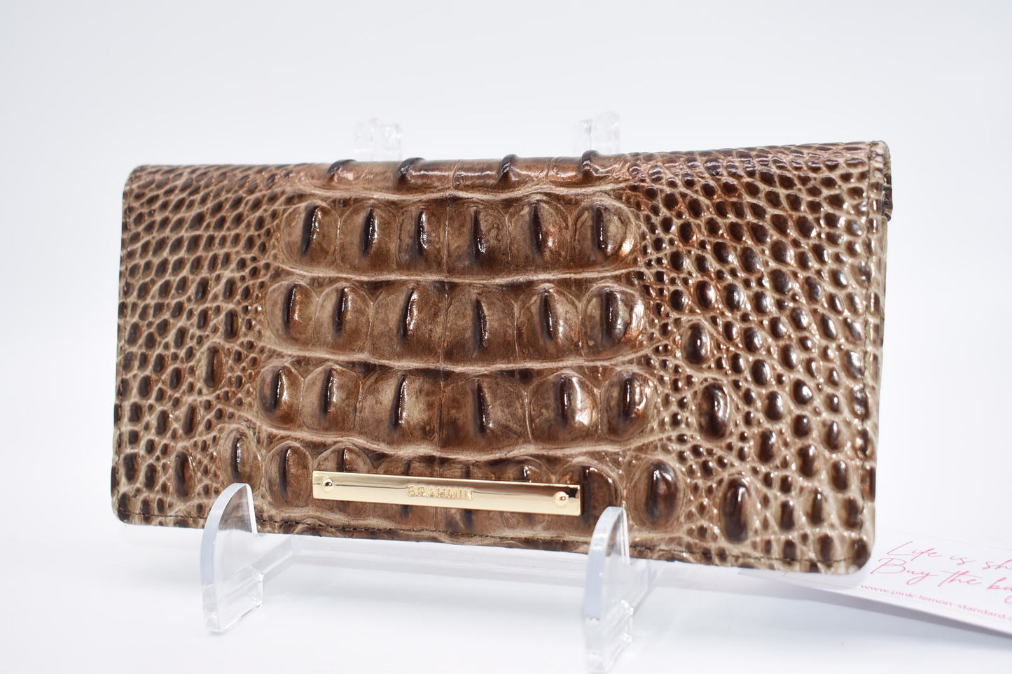 Brahmin Ady Wallet in Bark Melbourne