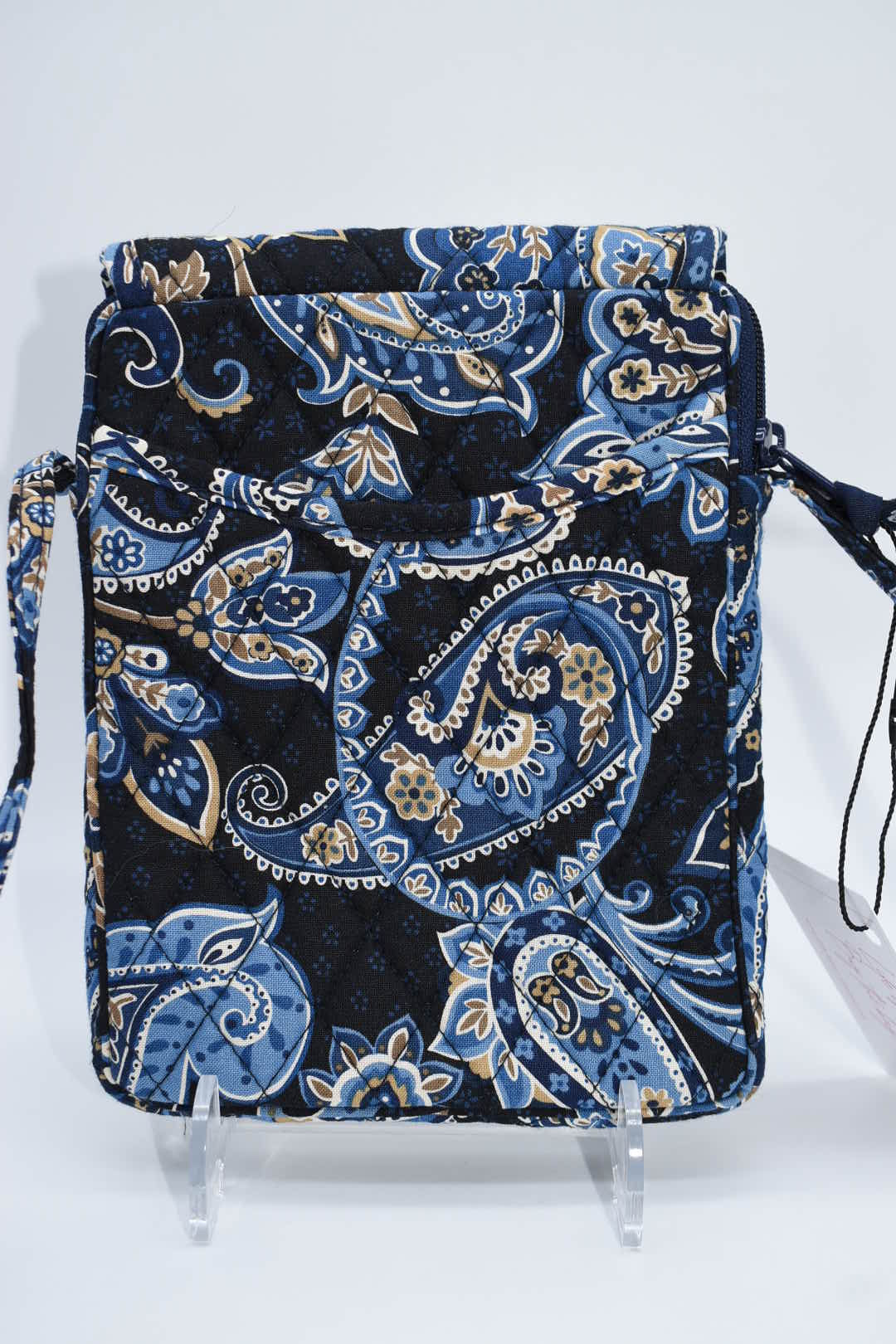 Vera Bradley Mini Hipster Crossbody Bag in "Windsor Navy" Pattern