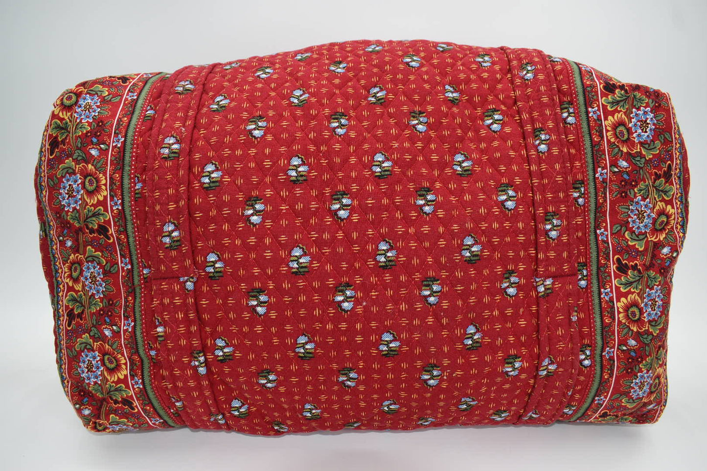 Vera Bradley Large Duffle Bag in "Provincial Red - 2000" Pattern