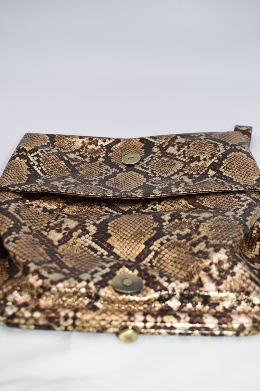 HOBO Lauren Wristlet in Golden Snake