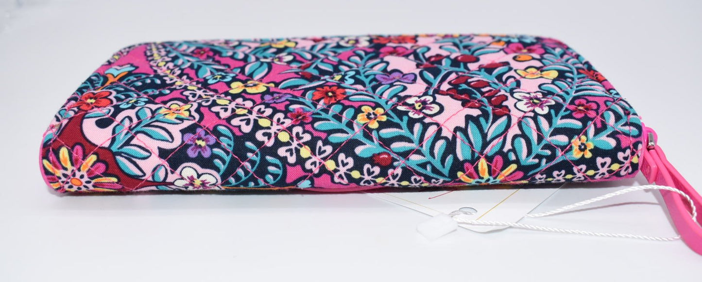 Vera Bradley Iconic RFID Georgia Wallet in "Kaleidoscope" Pattern