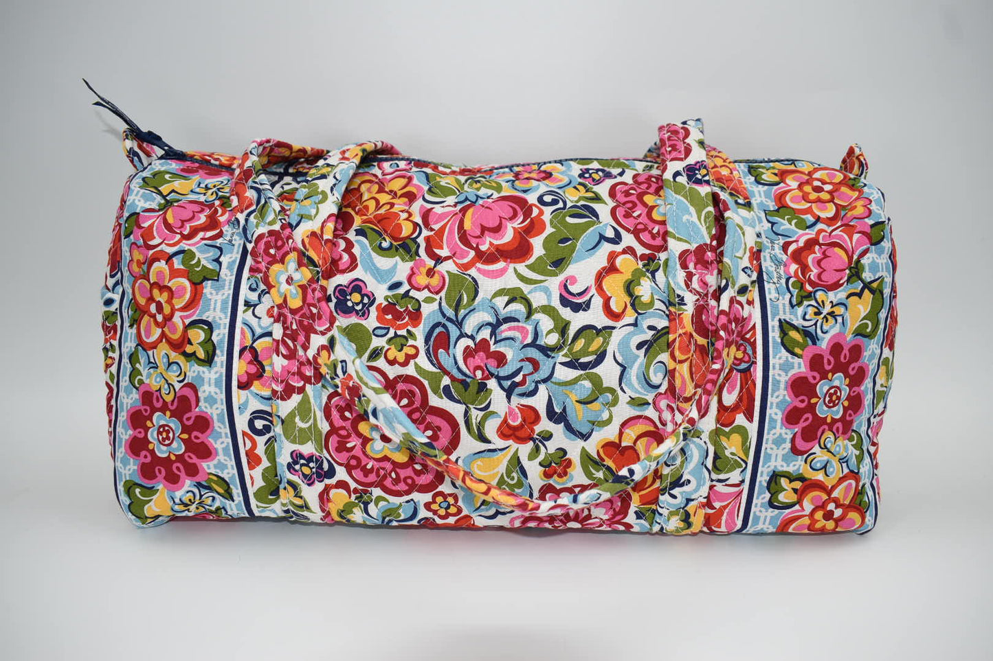 Vera Bradley Small Duffel Bag in "Hope Garden" Pattern