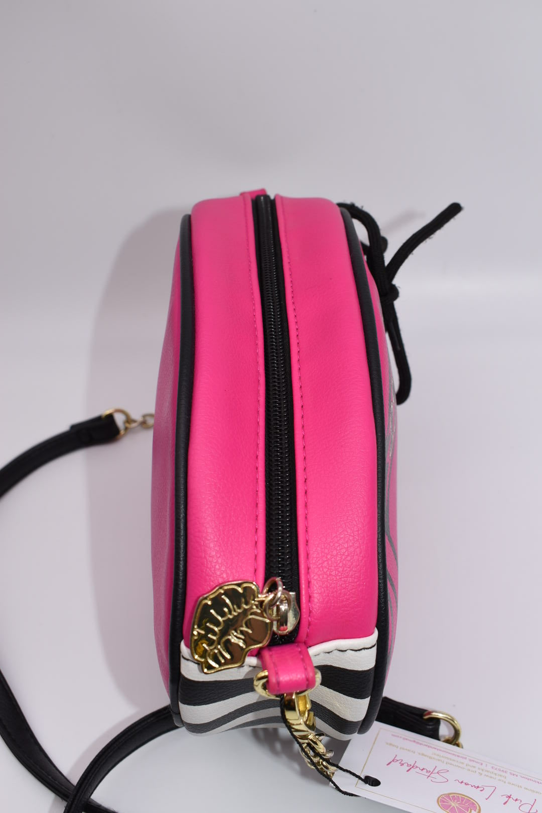 Betsey Johnson Pink Football Crossbody Bag – Pink Lemon Standard