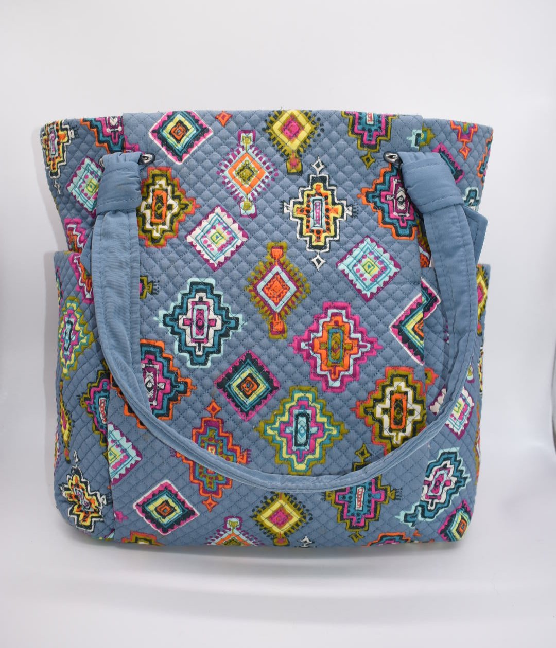 Vera Bradley Large Hadley Tote Bag in "Painted Medallion" Pattern