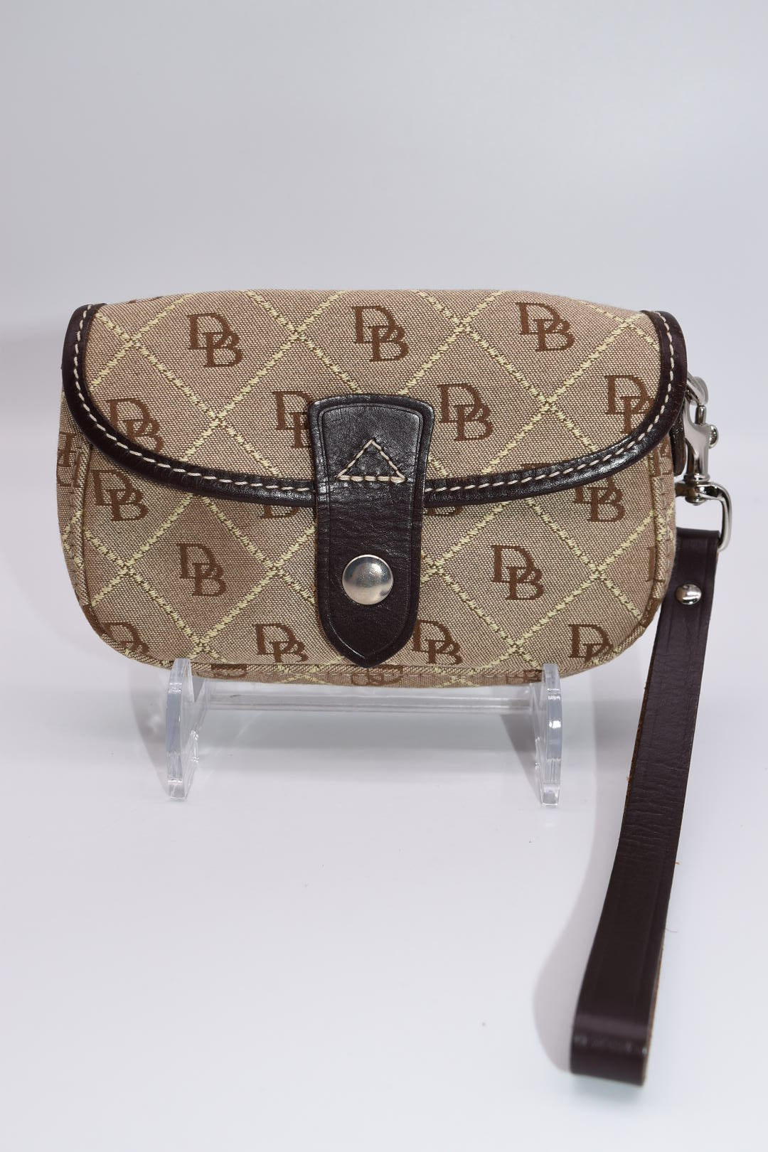 Dooney & Bourke Twist Flap Wristlet