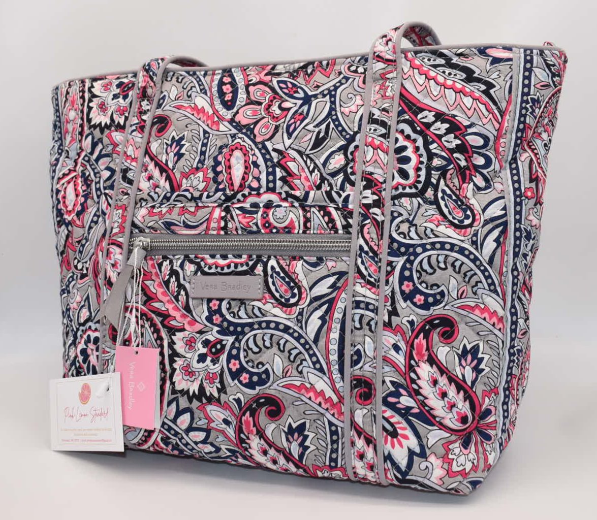 Vera Bradley Iconic Small Vera Tote Bag in Gramercy Paisley