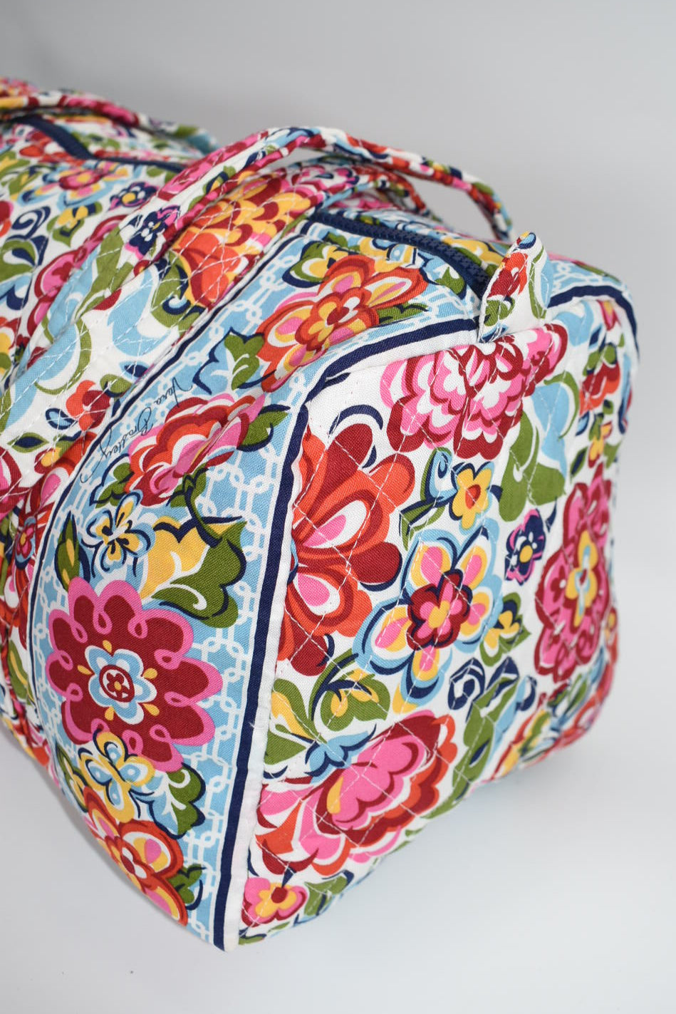 Vera Bradley Small Duffel Bag in "Hope Garden" Pattern