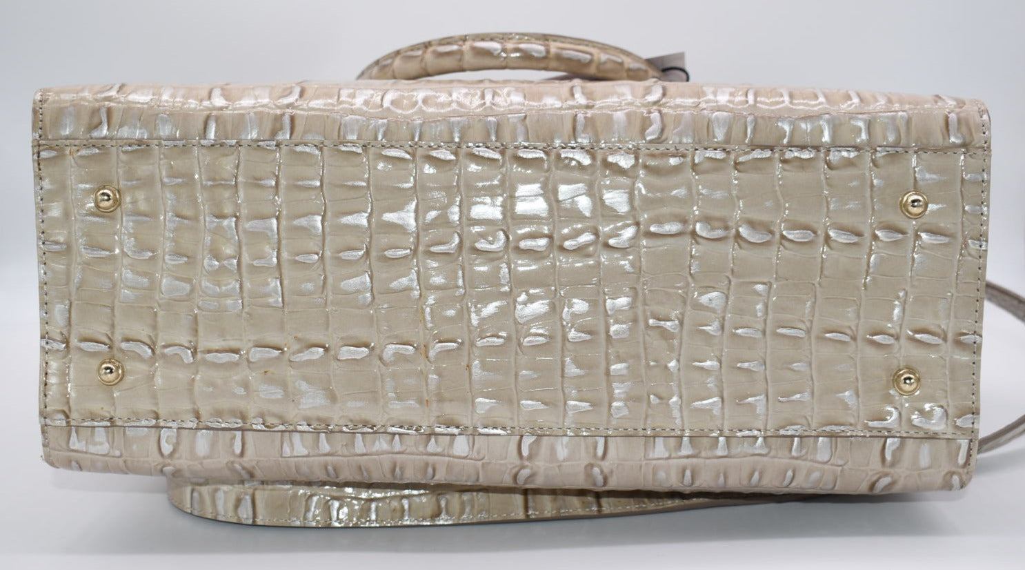 Deals Brahmin Leah Warm Gray La Scala