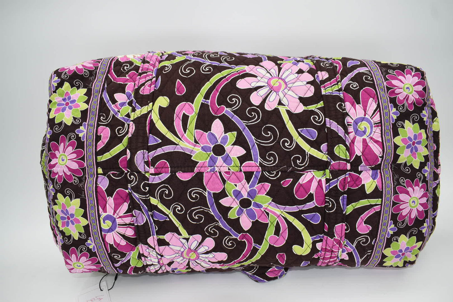 Vera Bradley Large Duffle Bag in "Purple Punch" Pattern