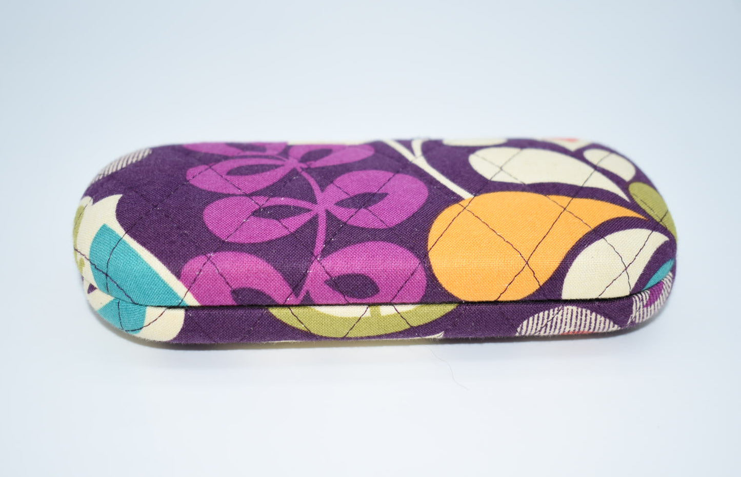 Vera Bradley Hardshell Eyeglass Case in "Plum Crazy" Pattern