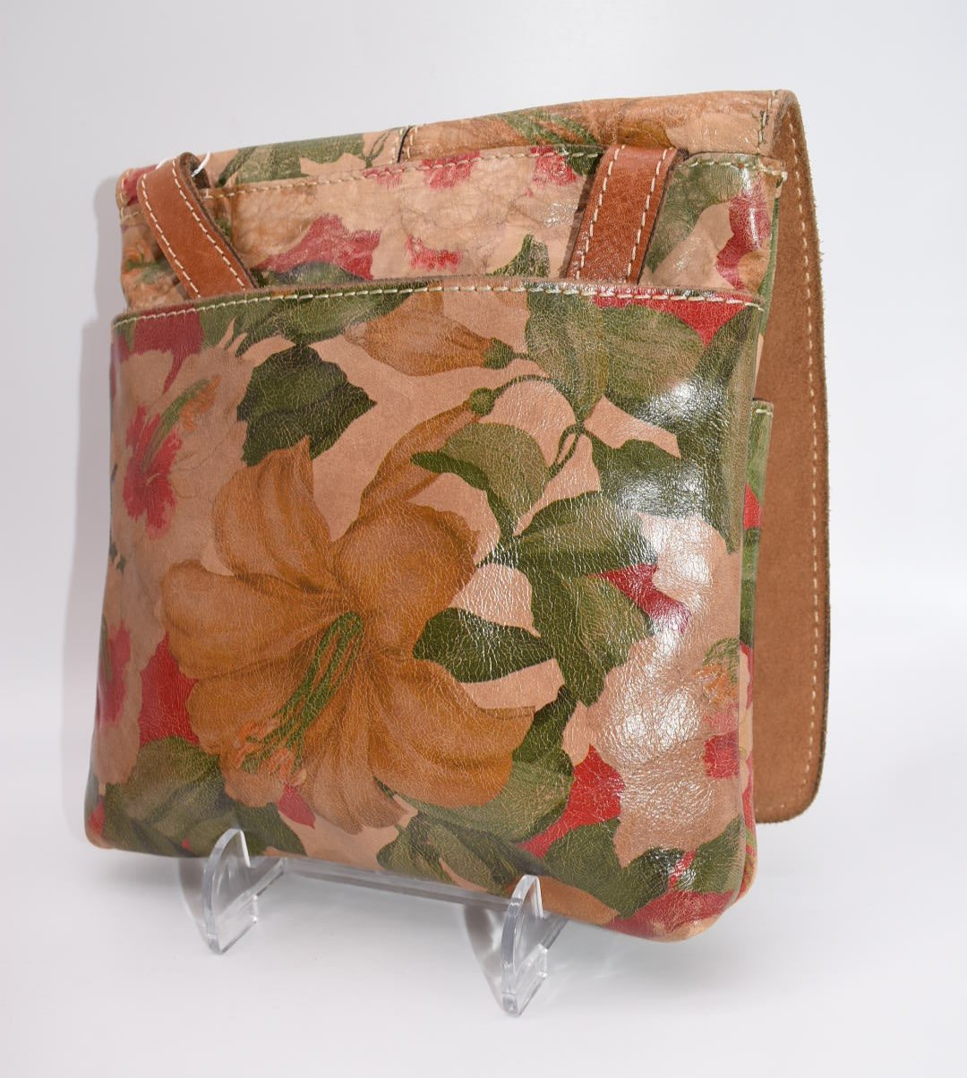 Patricia Nash Granada Crossbody Bag in Vintage Spring Lily