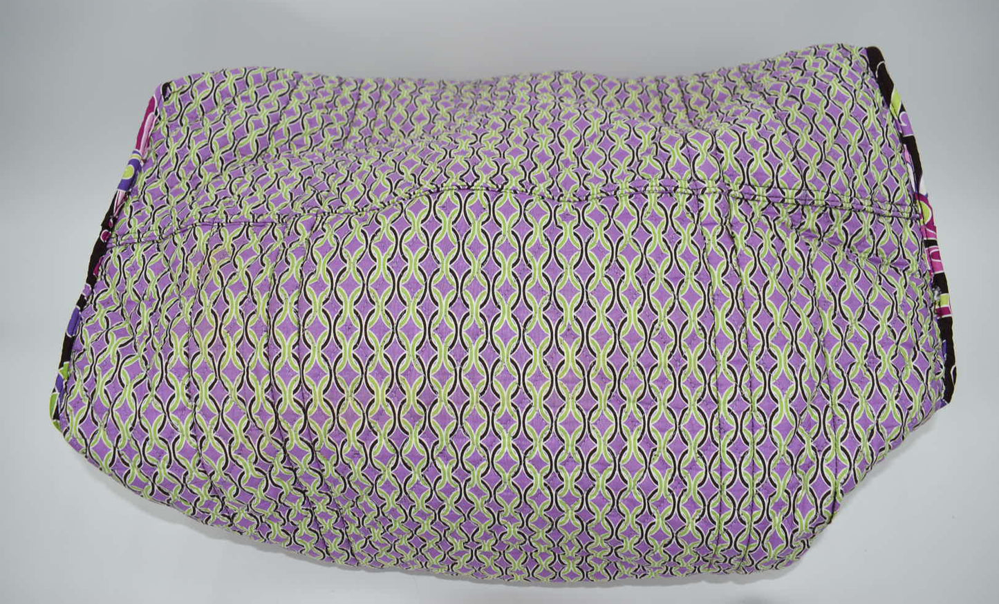 Vera Bradley Large Duffle Bag in "Purple Punch" Pattern