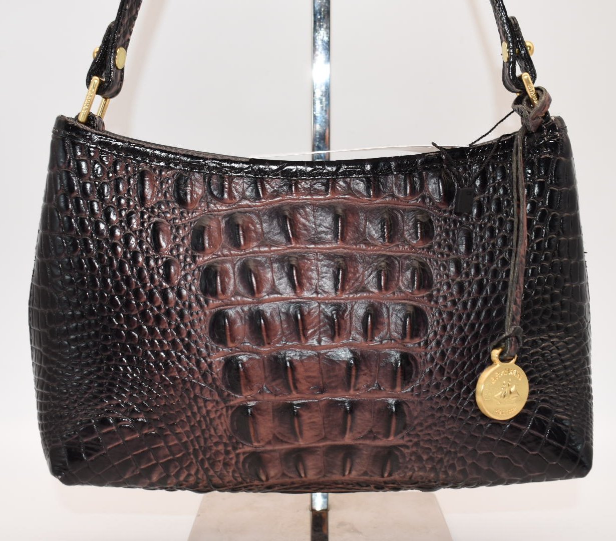 Brahmin Lorelei Shoulder Bag in Dark Brown Cocoa Melbourne