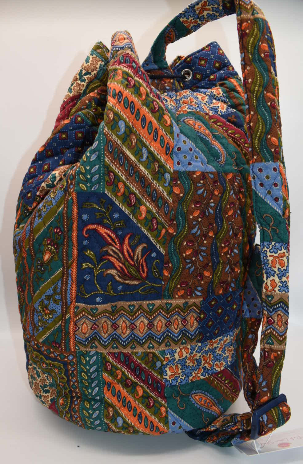 Vintage Vera Bradley Large Sling Bag in "Medley -1994" Pattern