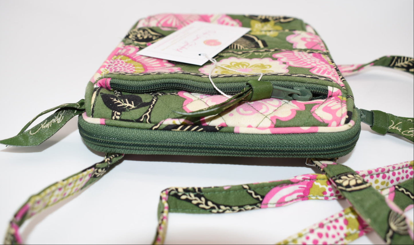 Vera Bradley Mini Hipster Crossbody Bag in "Olivia Pink" Pattern