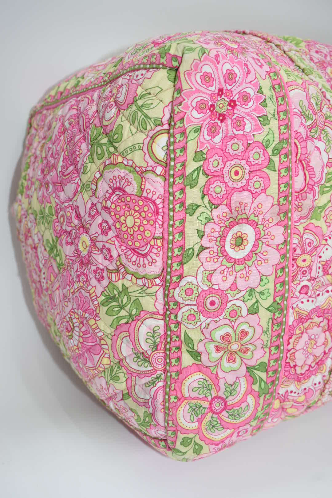 Vera Bradley Large Duffel Bag in "Petal Pink" Pattern