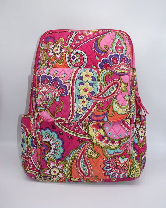 Vera Bradley Ultimate Backpack in "Pink Swirls" Pattern