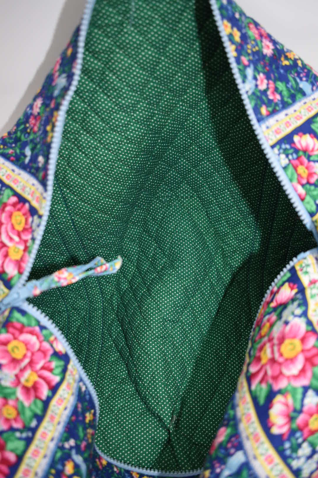 Vera Bradley Large Duffel Bag in "Bluebird - 1998" Pattern