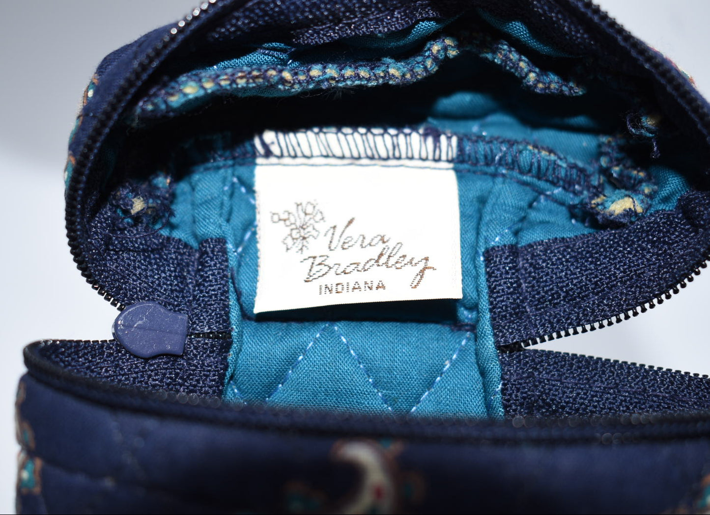 Vintage Vera Bradley Belt Bag in "Navy 1991" Pattern