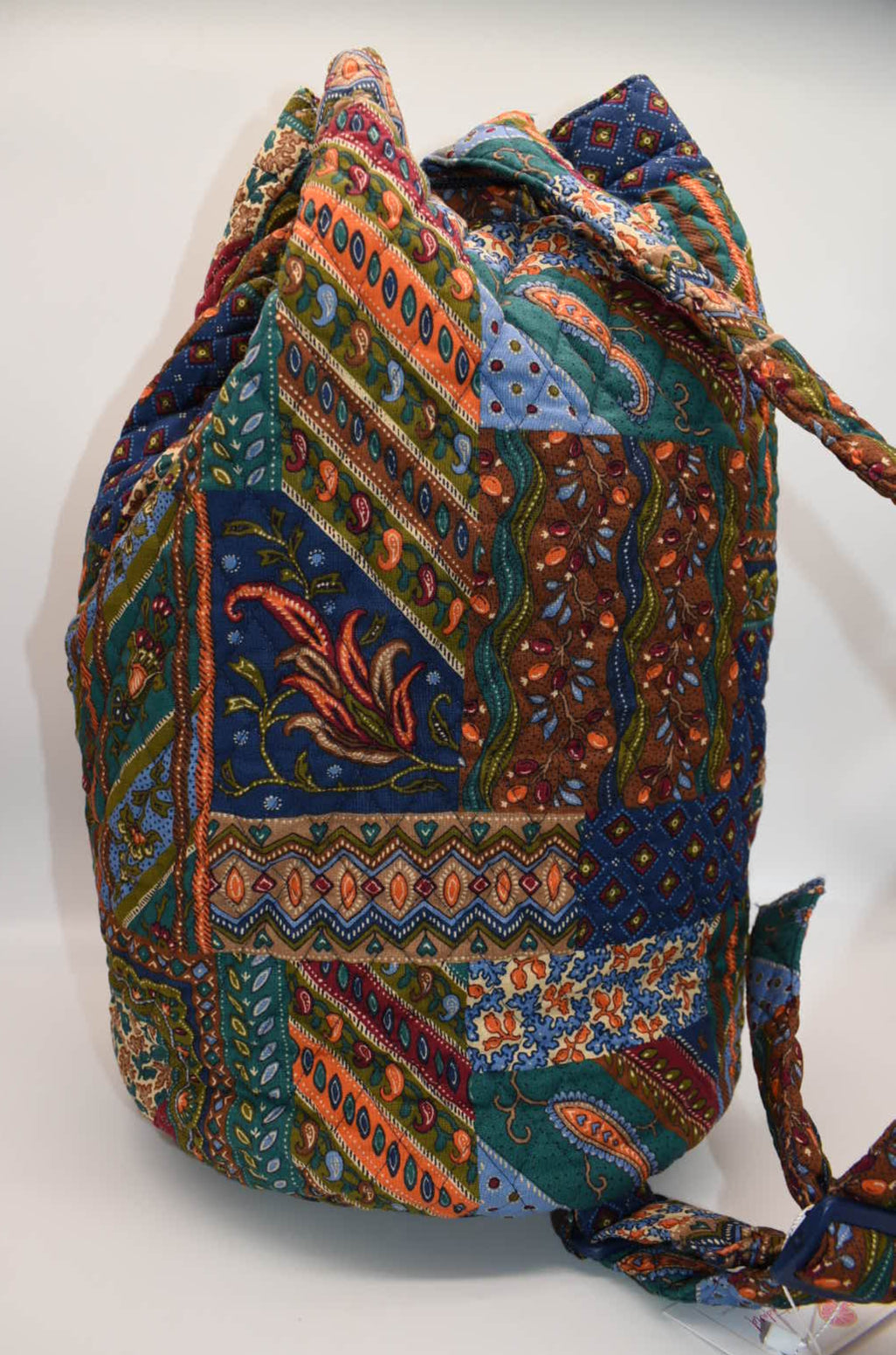 Vintage Vera Bradley Large Sling Bag in "Medley -1994" Pattern