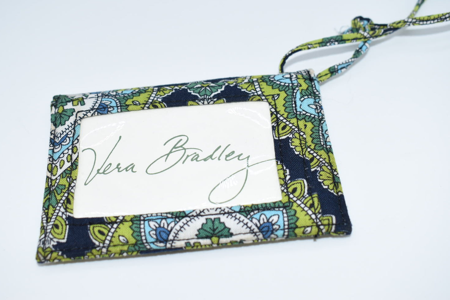 Vera Bradley Luggage Tag in "Cambridge" Pattern