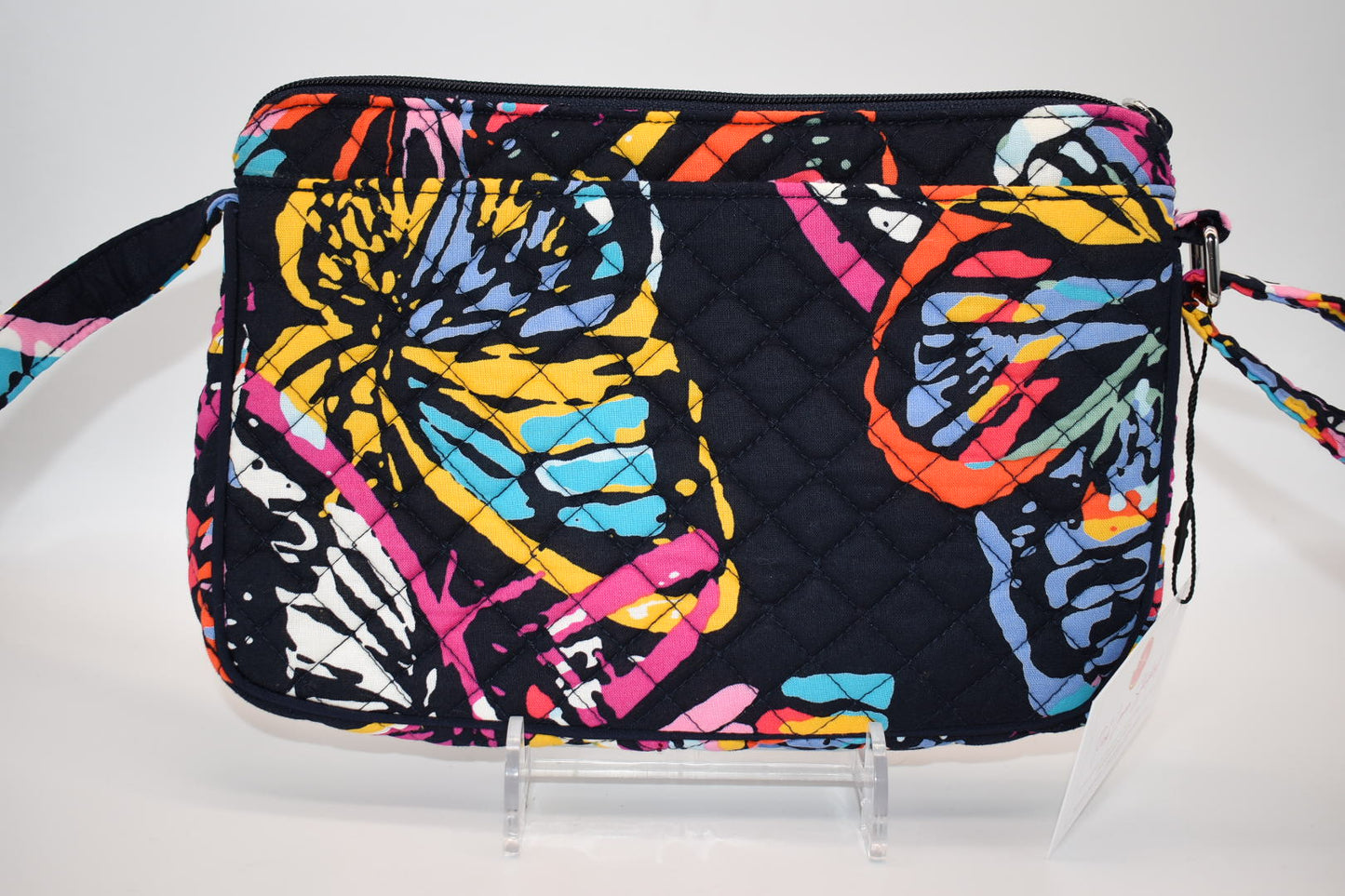 Vera Bradley Iconic RFID Little Hipster Crossbody in "Butterfly Flutter" Pattern