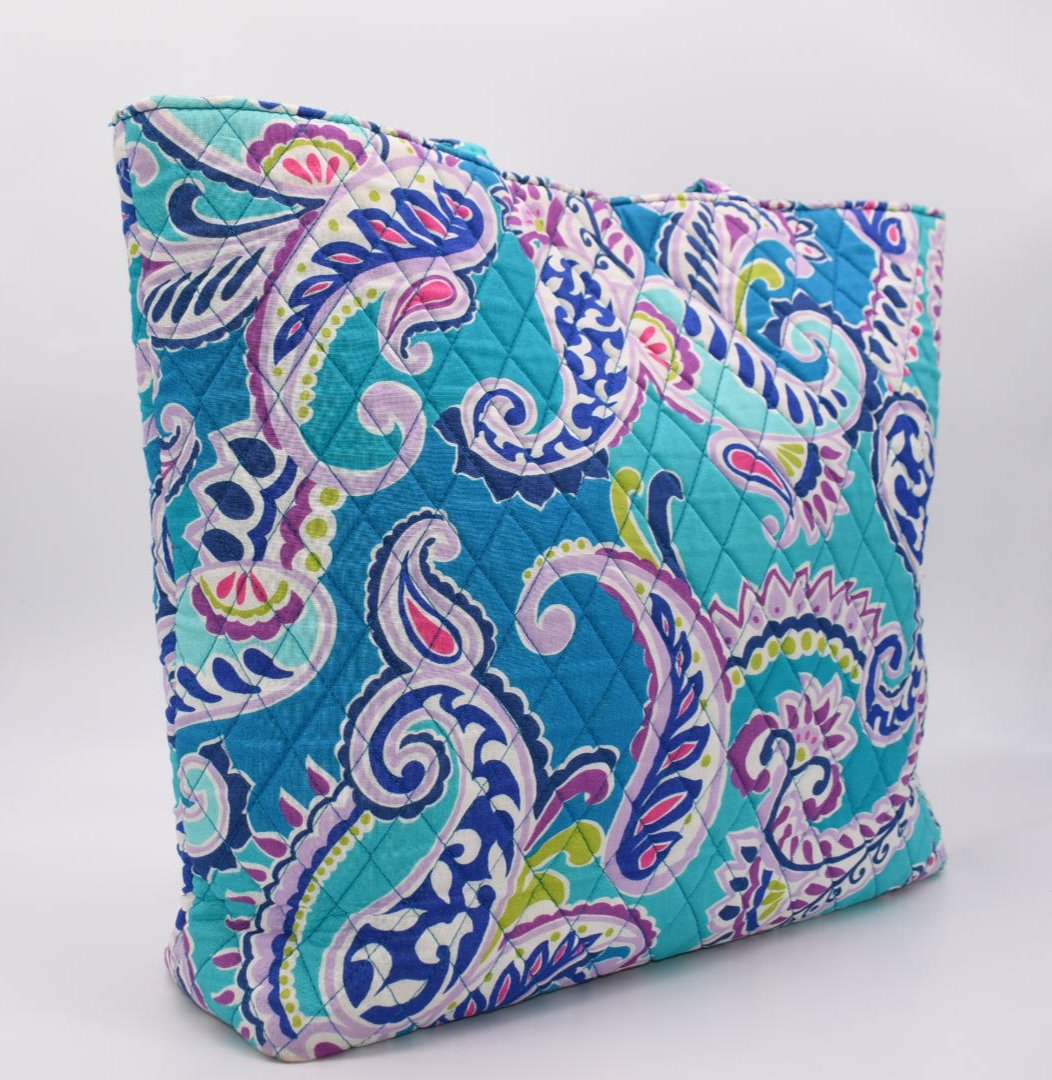 Vera Bradley Tote Bag in Waikiki Paisley Pattern