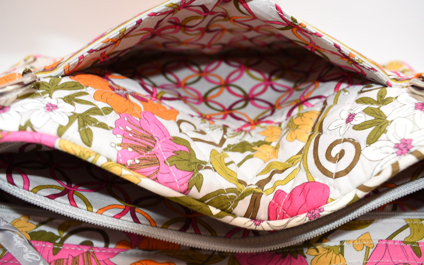 Vera Bradley Whitney Shoulder Bag in "Tea Garden" Pattern