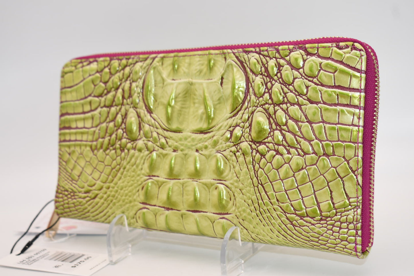 Brahmin Skyler Clutch/ Wallet in Limeade Melbourne