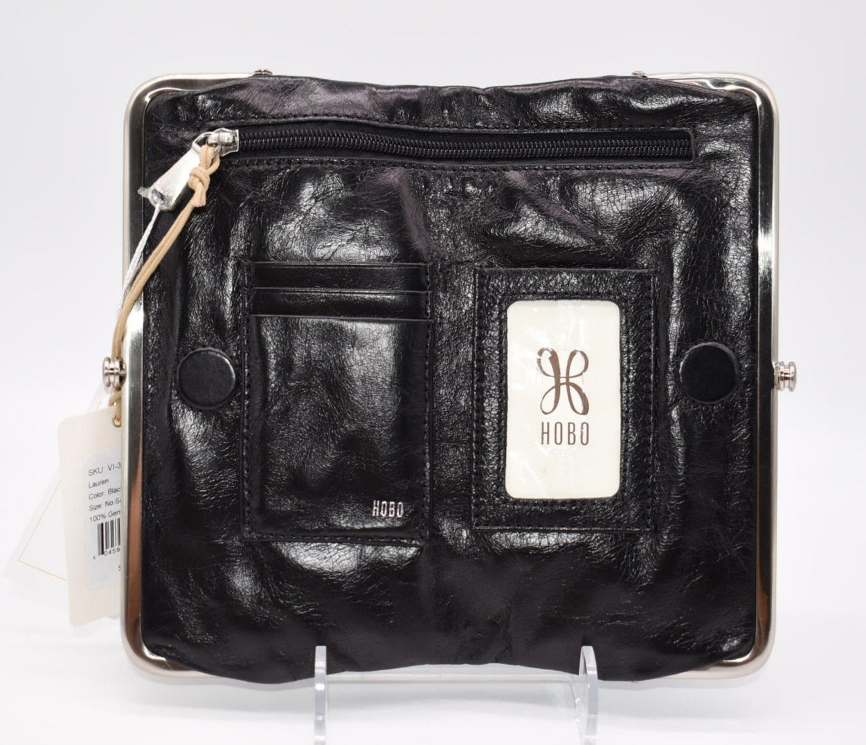 Hobo Lauren Clutch Wallet in Black